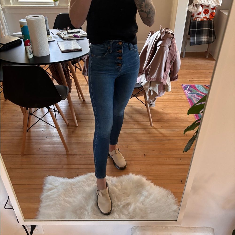 Madewell High Rise Blue Jeans